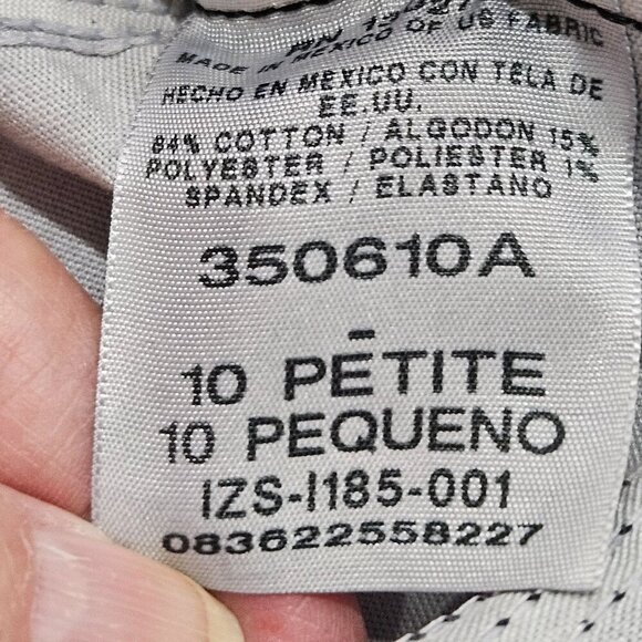 Lee Relaxed Fit 10P Petite Black Denim Jeans Cotton Blend High Waisted - Picture 6 of 10